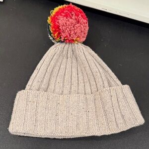 Madewell Wool Pom Pom Ski Beanie hat